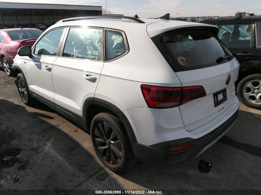 2022 VOLKSWAGEN TAOS S VIN: 3VVCX7B26NM000316