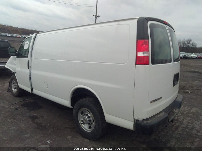 2021 CHEVROLET EXPRESS CARGO VAN VIN: 1GCWGAF70M1163750