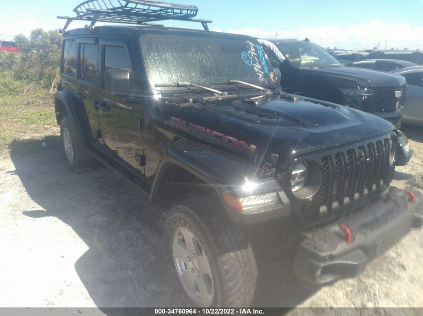 2021 JEEP WRANGLER UNLIMITED RUBICON VIN: 1C4HJXFG0MW555532