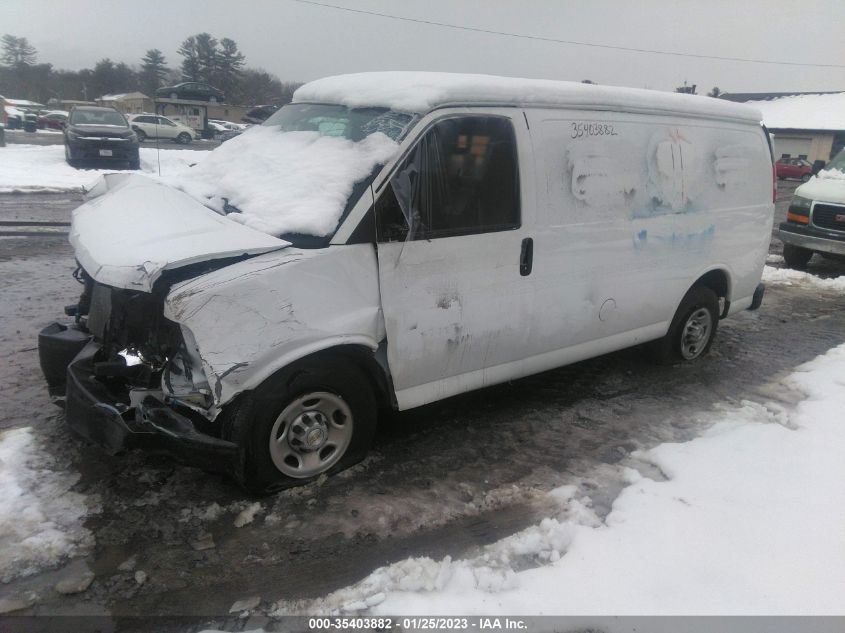 2021 CHEVROLET EXPRESS CARGO VAN VIN: 1GCWGAFP5M1193052