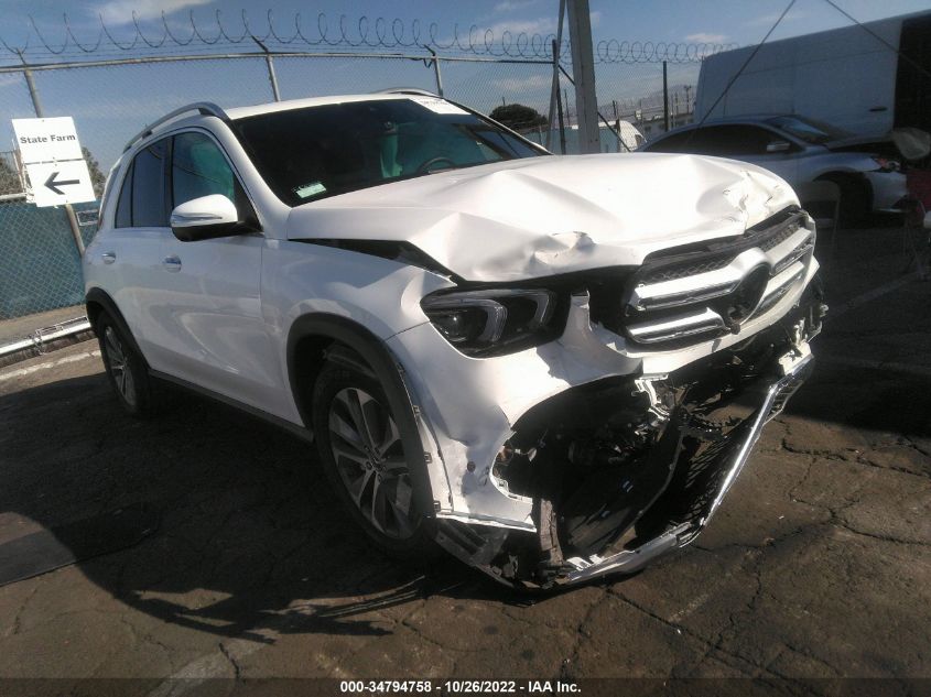 2022 MERCEDES-BENZ GLE GLE 350 VIN: 4JGFB4JB1NA739077