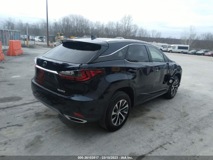 2022 LEXUS RX RX 350 VIN: 2T2HZMDA9NC353252