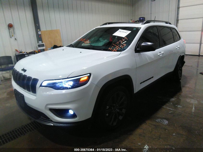 2021 JEEP CHEROKEE 80TH ANNIVERSARY VIN: 1C4PJMMX8MD206742