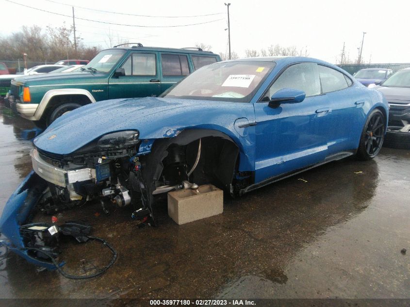 2022 PORSCHE TAYCAN GTS VIN: WP0AD2Y14NSA59861