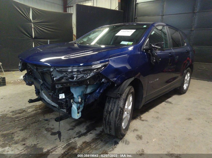 2022 CHEVROLET EQUINOX LT VIN: 3GNAXKEV1NL180459