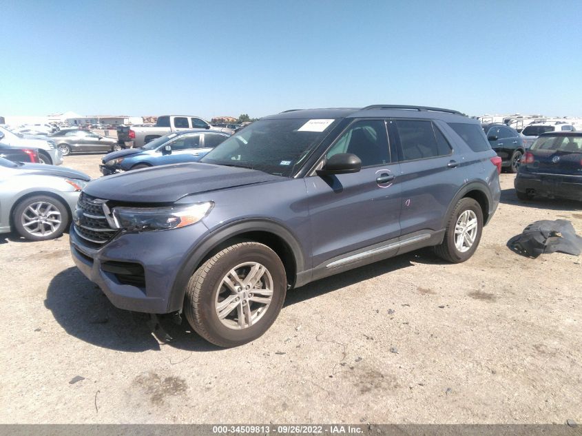 2021 FORD EXPLORER XLT VIN: 1FMSK7DHXMGC51175