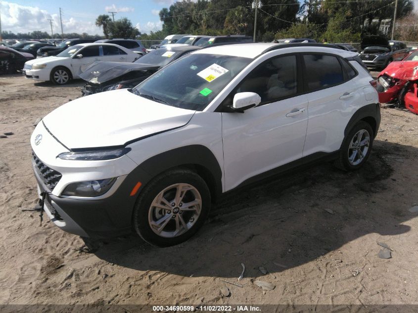2022 HYUNDAI KONA SEL VIN: KM8K62AB1NU881094