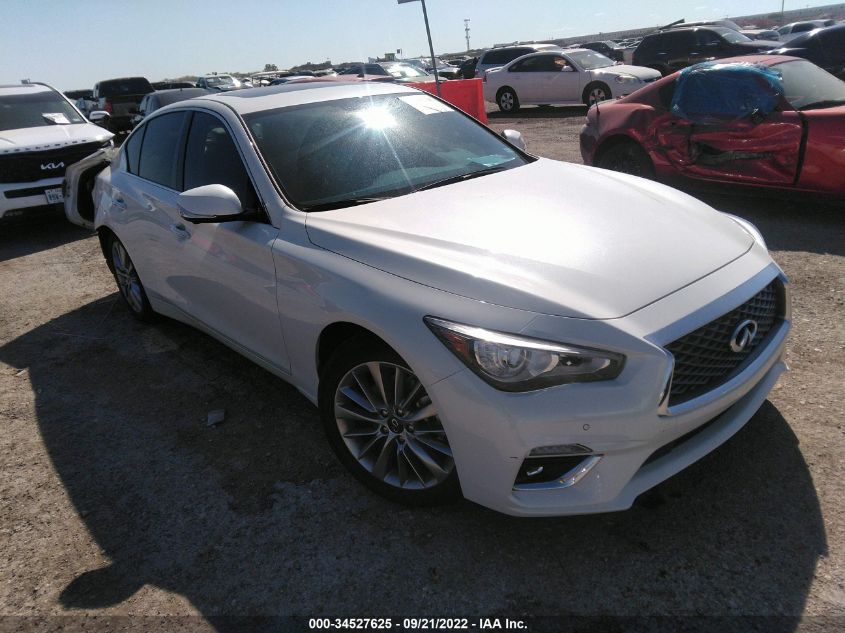 2022 INFINITI Q50 LUXE VIN: JN1EV7BP5NM312134