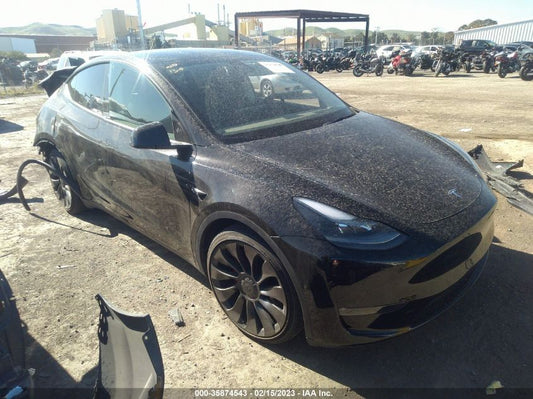 2022 TESLA MODEL Y PERFORMANCE VIN: 7SAYGDEF4NF336197