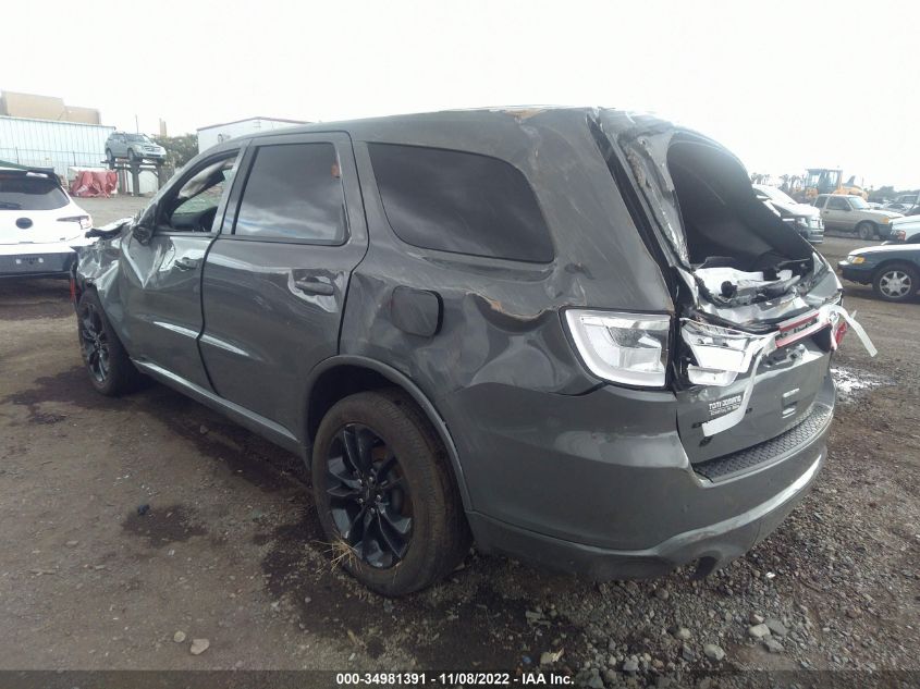 2021 DODGE DURANGO GT VIN: 1C4RDJDG4MC690896