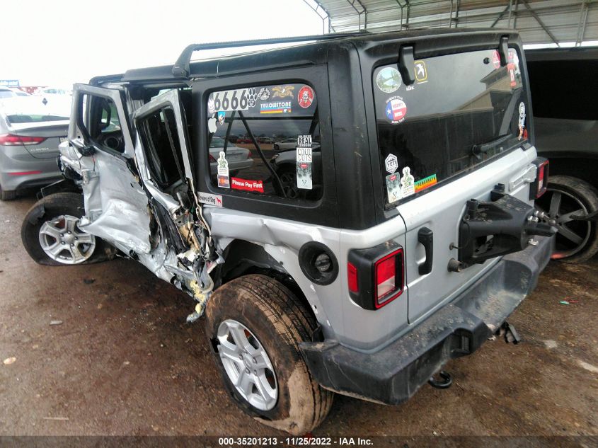 2023 JEEP WRANGLER SPORT S VIN: 1C4HJXDG3PW549067