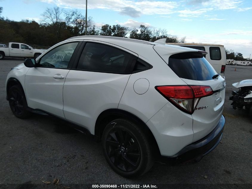 2021 HONDA HR-V SPORT VIN: 3CZRU5H19MM712865