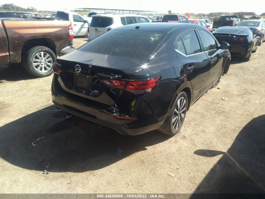 2021 NISSAN SENTRA SV VIN: 3N1AB8CV5MY277505