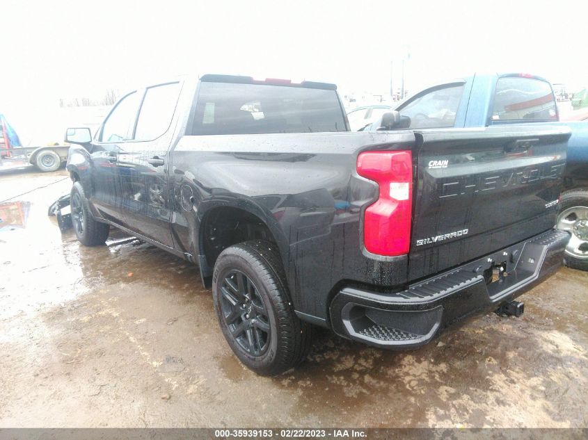 2022 CHEVROLET SILVERADO 1500 CUSTOM VIN: 1GCPABEK0NZ530120