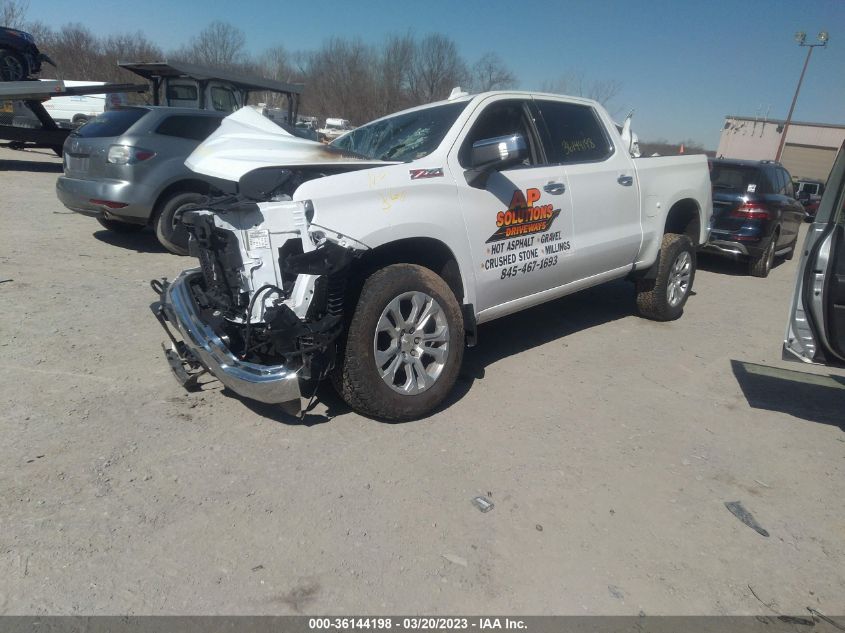 2022 CHEVROLET SILVERADO 1500 LTZ VIN: 3GCUDGET0NG677439