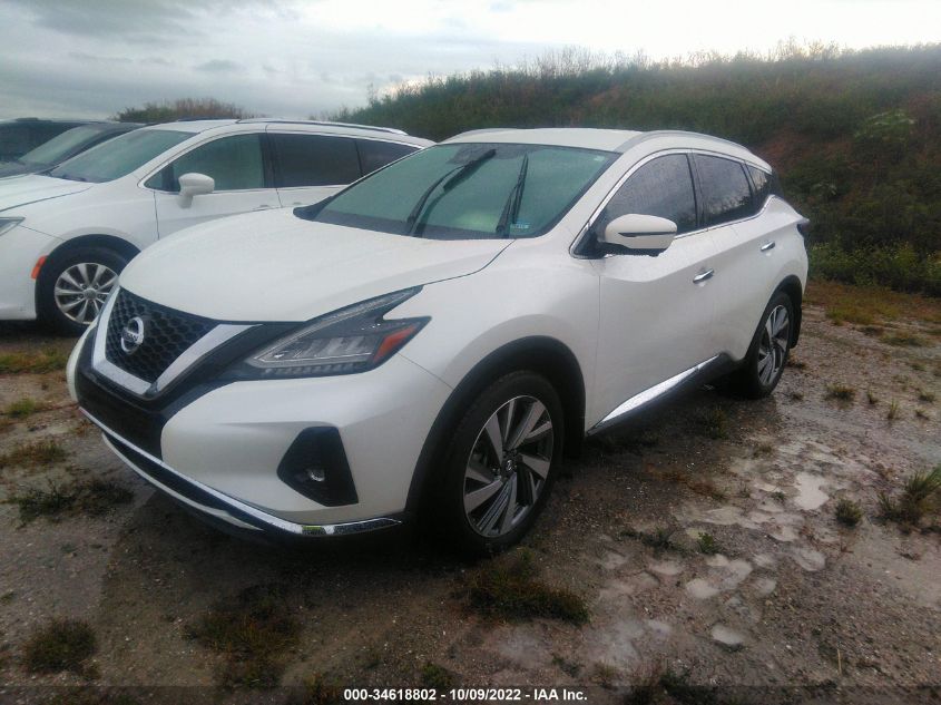 2021 NISSAN MURANO SL VIN: 5N1AZ2CJ1MC134378