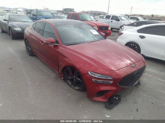 2022 GENESIS G70 3.3T VIN: KMTG54TE5NU090357