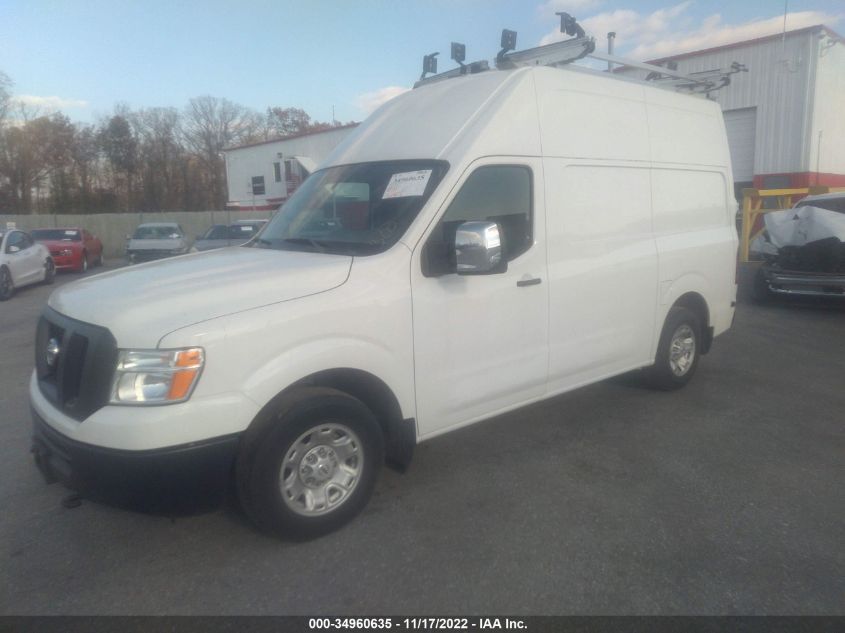 2021 NISSAN NV CARGO SV VIN: 1N6AF0LY2MN807212