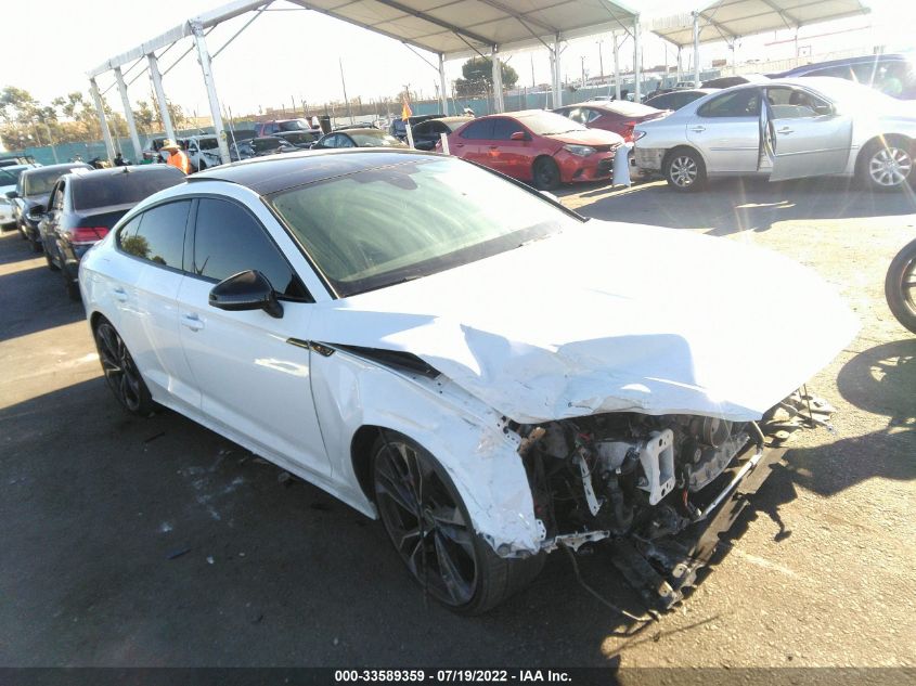 2022 AUDI S5 SPORTBACK PRESTIGE VIN: WAUB4CF55NA011365