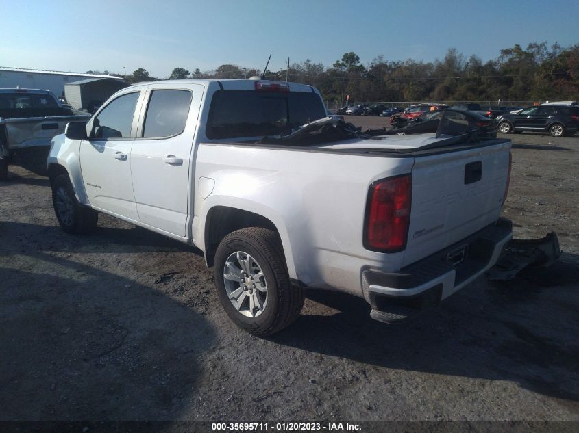 2022 CHEVROLET COLORADO 2WD LT VIN: 1GCGSCEA3N1302752
