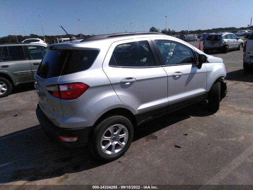 2022 FORD ECOSPORT SE VIN: MAJ6S3GL6NC462886