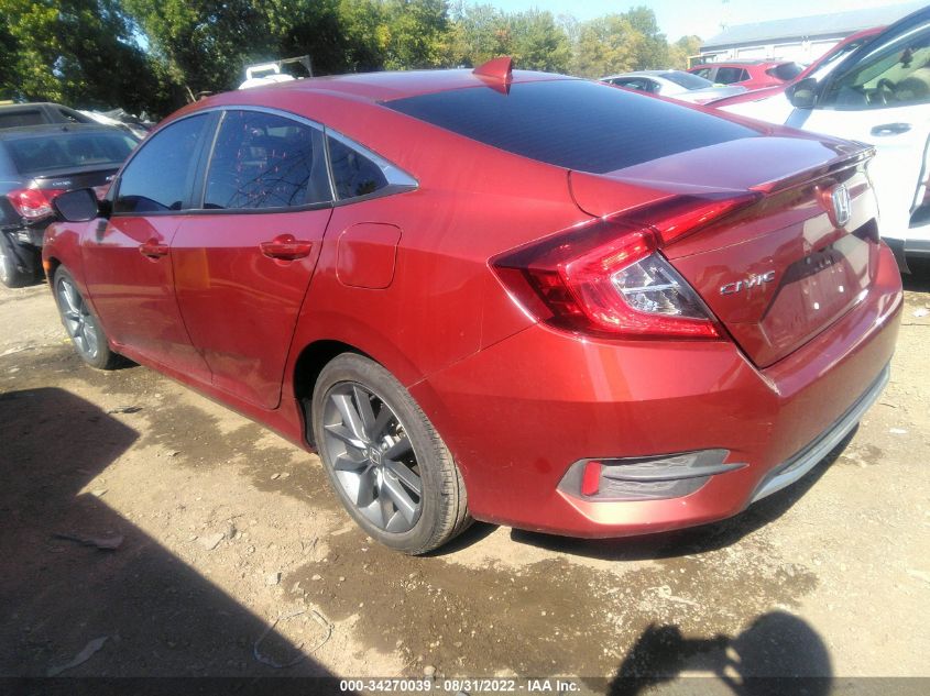 2021 HONDA CIVIC SEDAN EX VIN: 2HGFC1F35MH703931