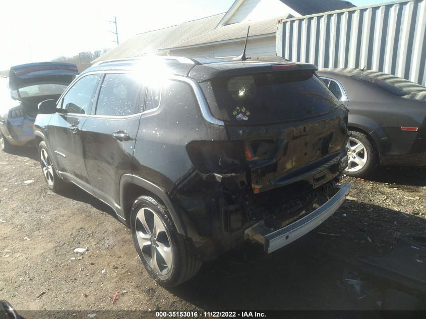 2020 JEEP COMPASS LATITUDE VIN: 3C4NJCBB4LT225158