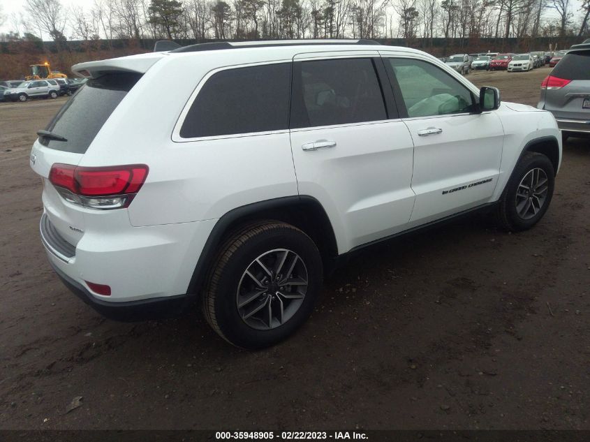 2022 JEEP GRAND CHEROKEE WK LIMITED VIN: 1C4RJFBG4NC115756