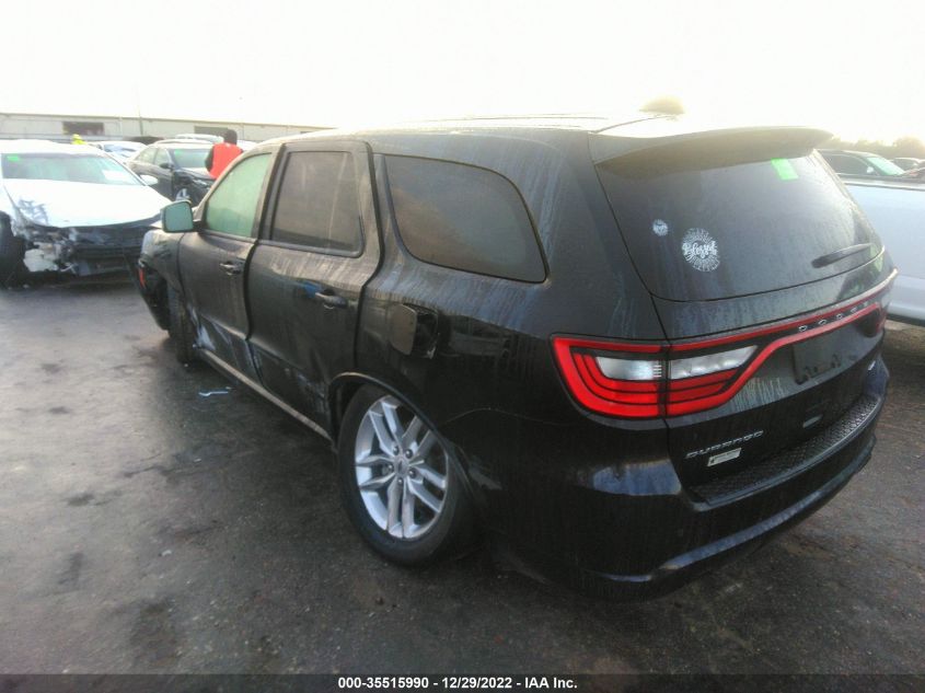 2022 DODGE DURANGO GT PLUS VIN: 1C4RDHDG7NC128761