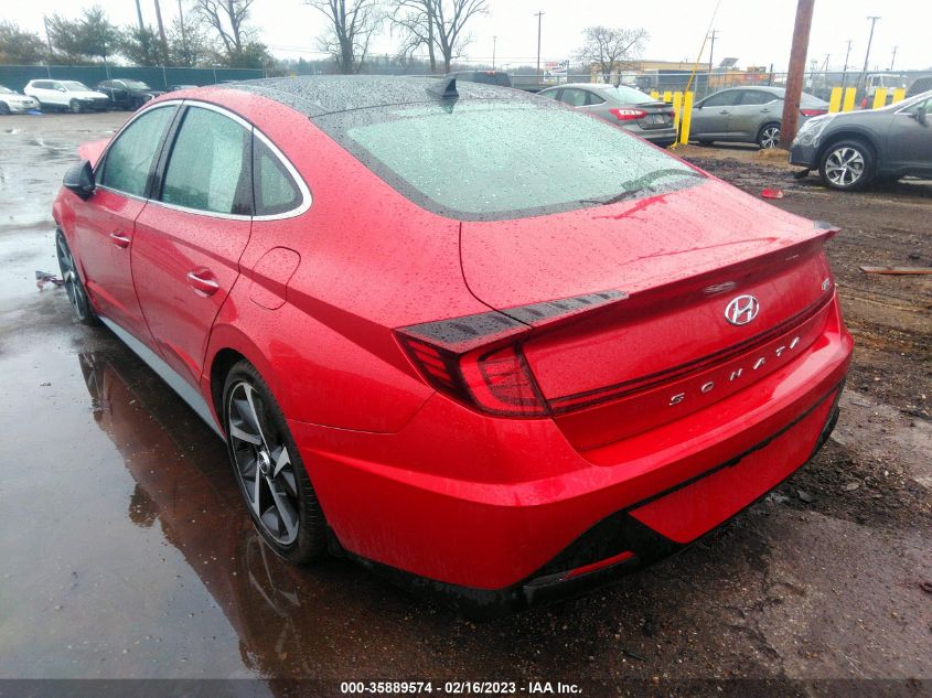 2022 HYUNDAI SONATA SEL PLUS VIN: 5NPEJ4J24NH137611