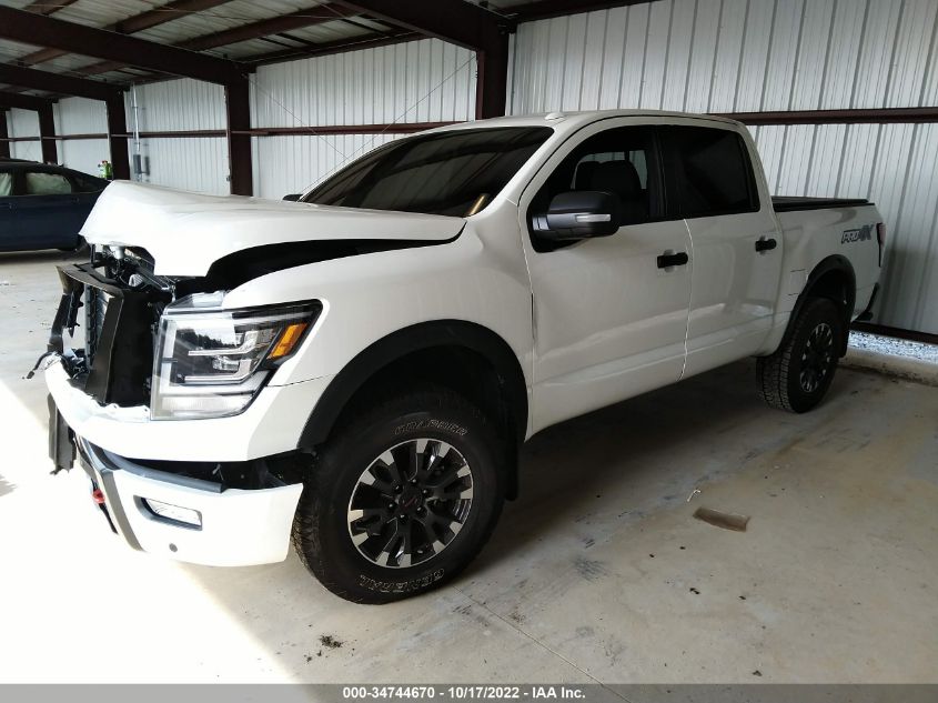 2021 NISSAN TITAN PRO-4X VIN: 1N6AA1ED1MN533998
