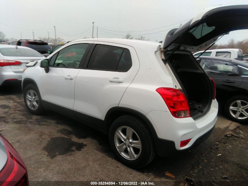 2020 CHEVROLET TRAX LS VIN: 3GNCJKSB5LL142265