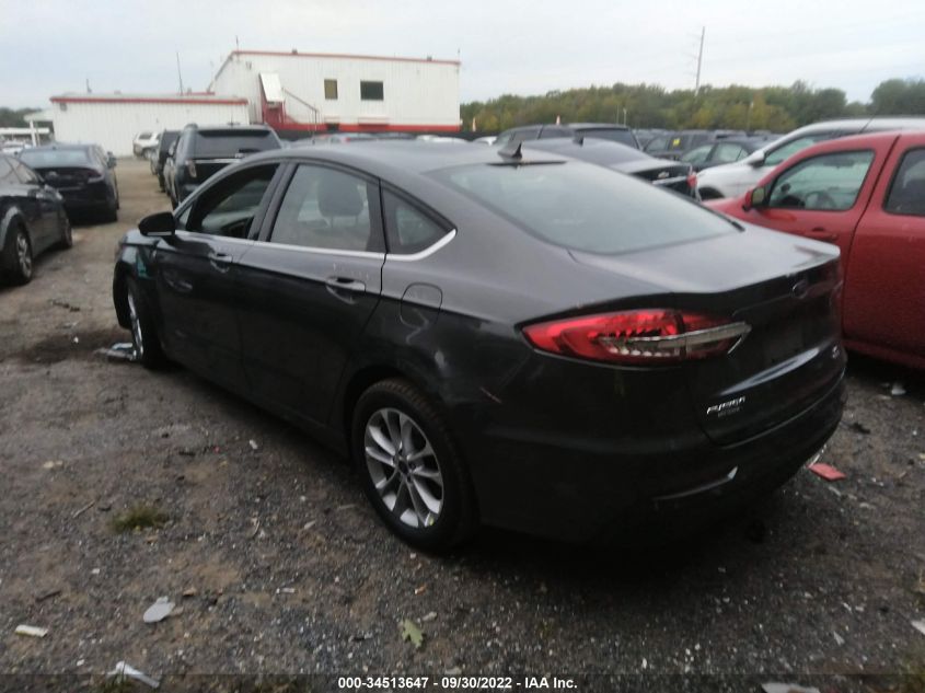2020 FORD FUSION SE VIN: 3FA6P0HD8LR252697