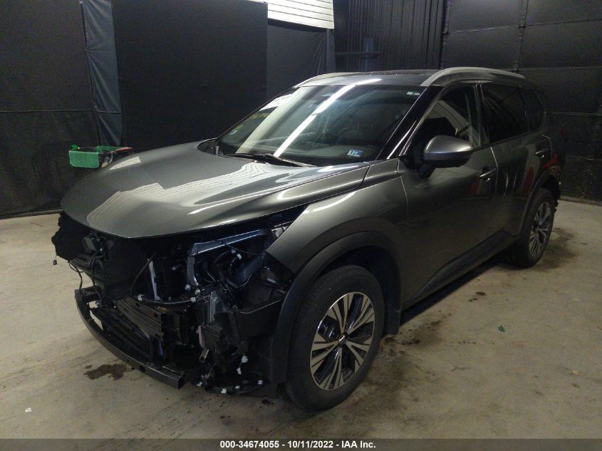 2021 NISSAN ROGUE SV VIN: JN8AT3BB5MW204201