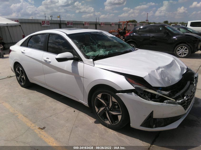 2022 HYUNDAI ELANTRA SEL VIN: 5NPLN4AG0NH060467