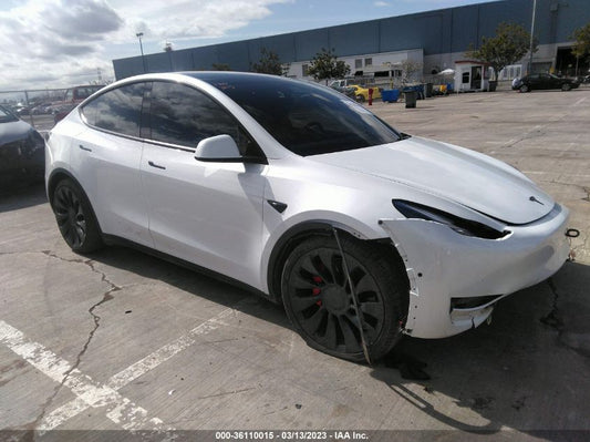 2022 TESLA MODEL Y PERFORMANCE VIN: 7SAYGDEF3NF487886
