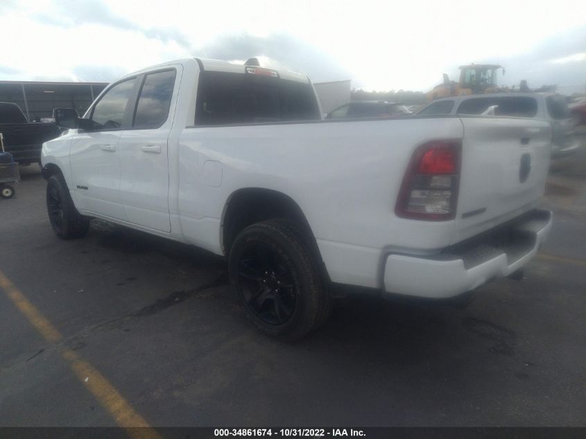 2022 RAM 1500 BIG HORN VIN: 1C6RREBT1NN143235