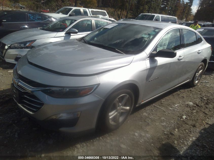 2021 CHEVROLET MALIBU LS VIN: 1G1ZC5ST5MF041206