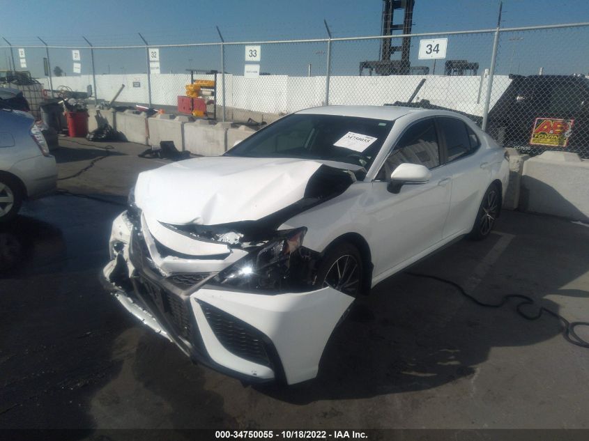 2022 TOYOTA CAMRY SE VIN: 4T1G11AK0NU686196