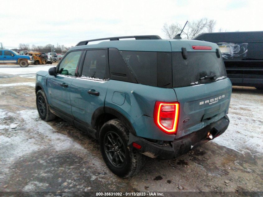 2021 FORD BRONCO SPORT BIG BEND VIN: 3FMCR9B6XMRA12831
