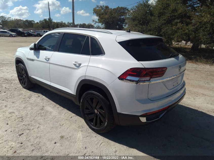 2022 VOLKSWAGEN ATLAS CROSS SPORT 2.0T SE W/TECHNOLOGY VIN: 1V2WC2CA8NC217673