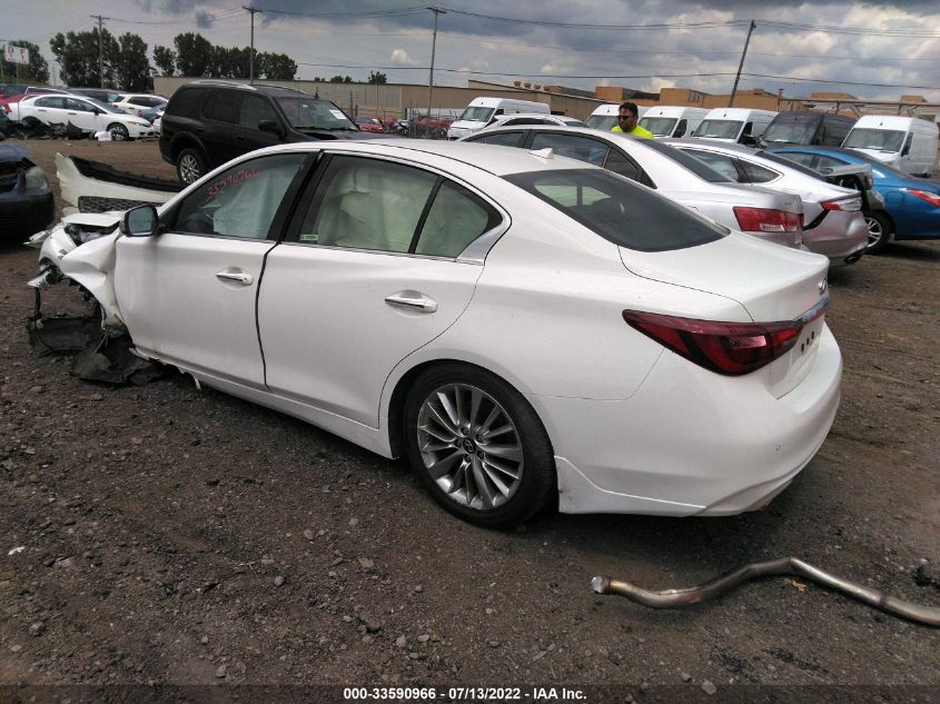 2021 INFINITI Q50 3.0T LUXE VIN: JN1EV7BP1MM702033