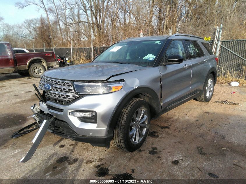 2022 FORD EXPLORER LIMITED VIN: 1FMSK7FH4NGA51598