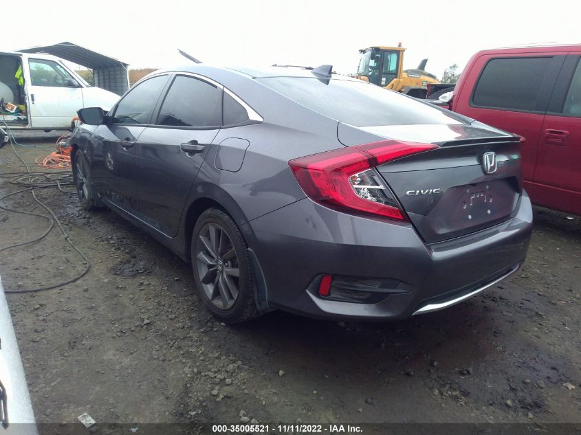 2021 HONDA CIVIC SEDAN EX VIN: 19XFC1F37ME207720