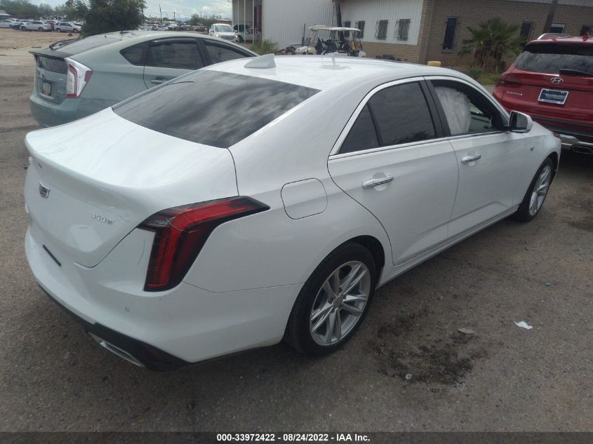 2022 CADILLAC CT4 LUXURY VIN: 1G6DJ5RK3N0106565