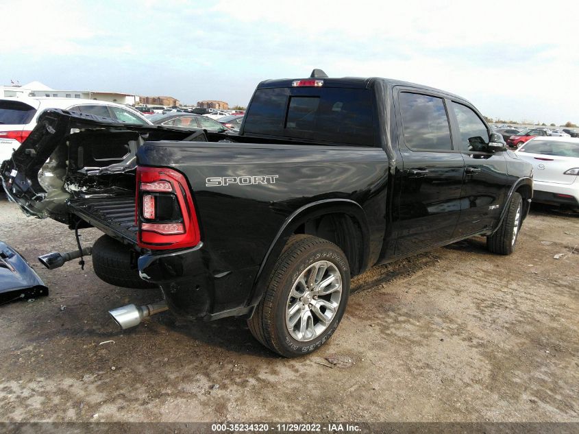 2022 RAM 1500 LARAMIE VIN: 1C6RREJTXNN274570