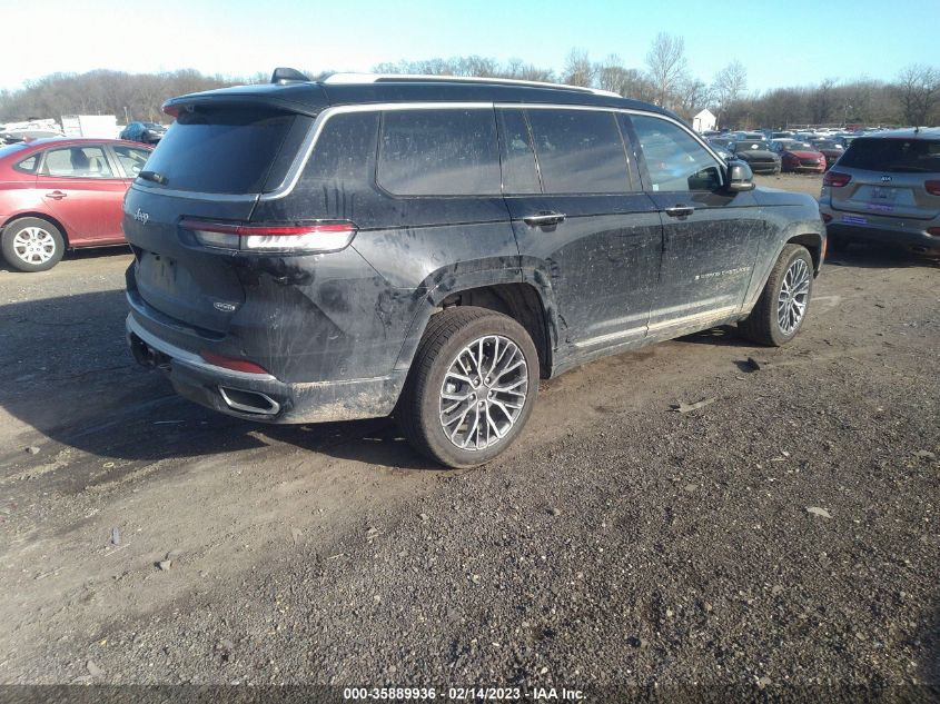 2022 JEEP GRAND CHEROKEE L SUMMIT RESERVE VIN: 1C4RJKET7N8522376