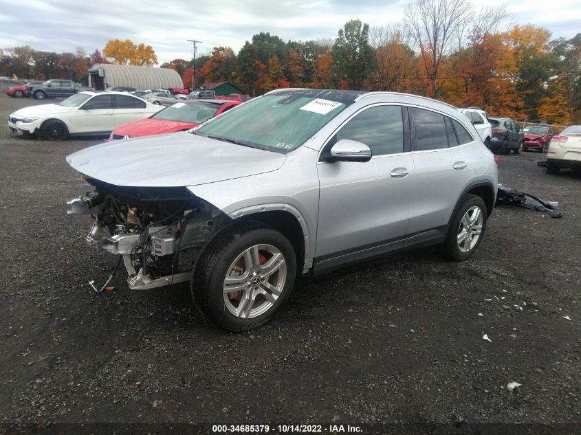 2021 MERCEDES-BENZ GLA GLA 250 VIN: W1N4N4HB8MJ157994