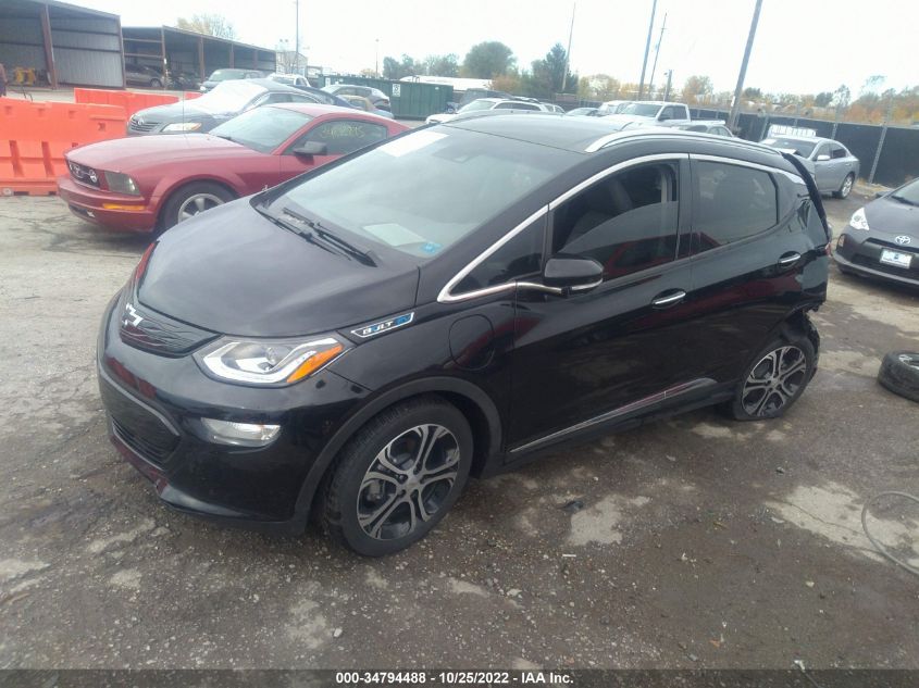 2021 CHEVROLET BOLT EV PREMIER VIN: 1G1FZ6S07M4105934