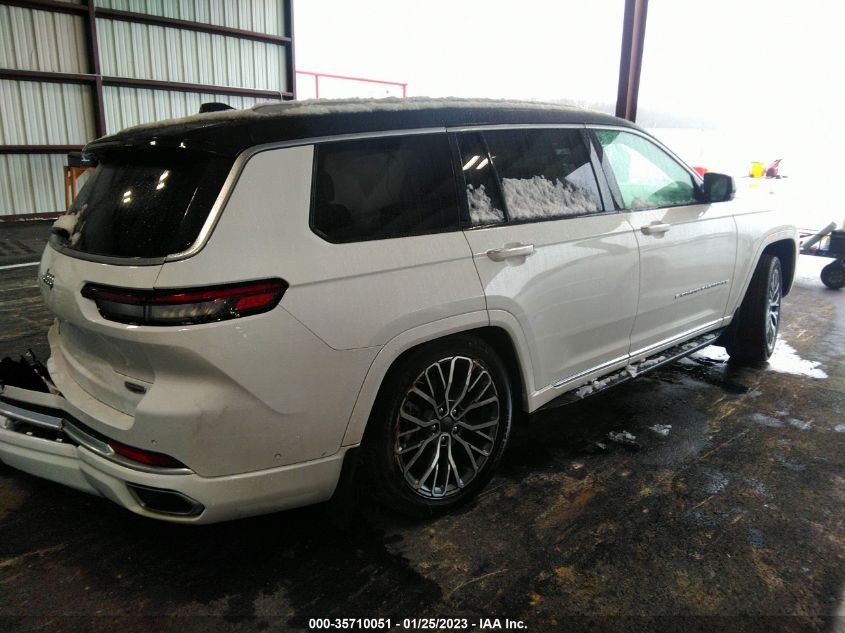 2022 JEEP GRAND CHEROKEE L SUMMIT RESERVE VIN: 1C4RJKEG4N8503707